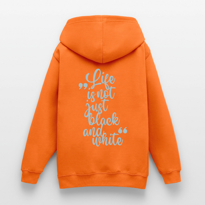 LiNBW. Crew Hoodie Life is not just black and white Edition Blue - LiNBW.