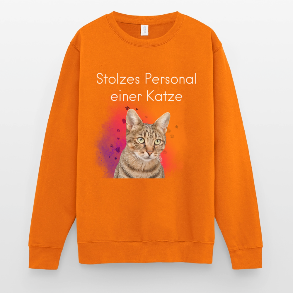 Pedro's Classic Pullover Stolzes Personal einer Katze White Edition - LiNBW.