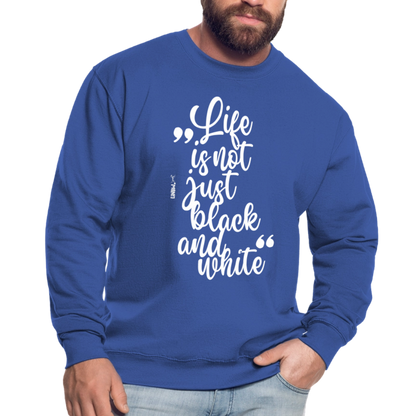 Life is not just black and white Classic Pullover White Edition - LiNBW.