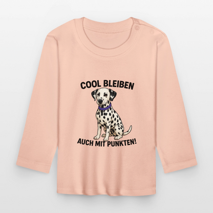 Davina´s Langarmshirt Cool bleiben auch mit Punkten - Kristallrosa