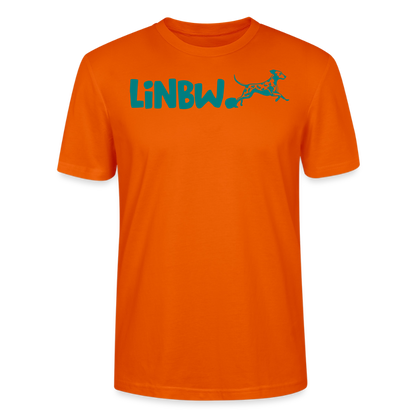 LiNBW. Unisex T-Shirt Premium Crew Blue Edition Life is not just black and white - LiNBW.