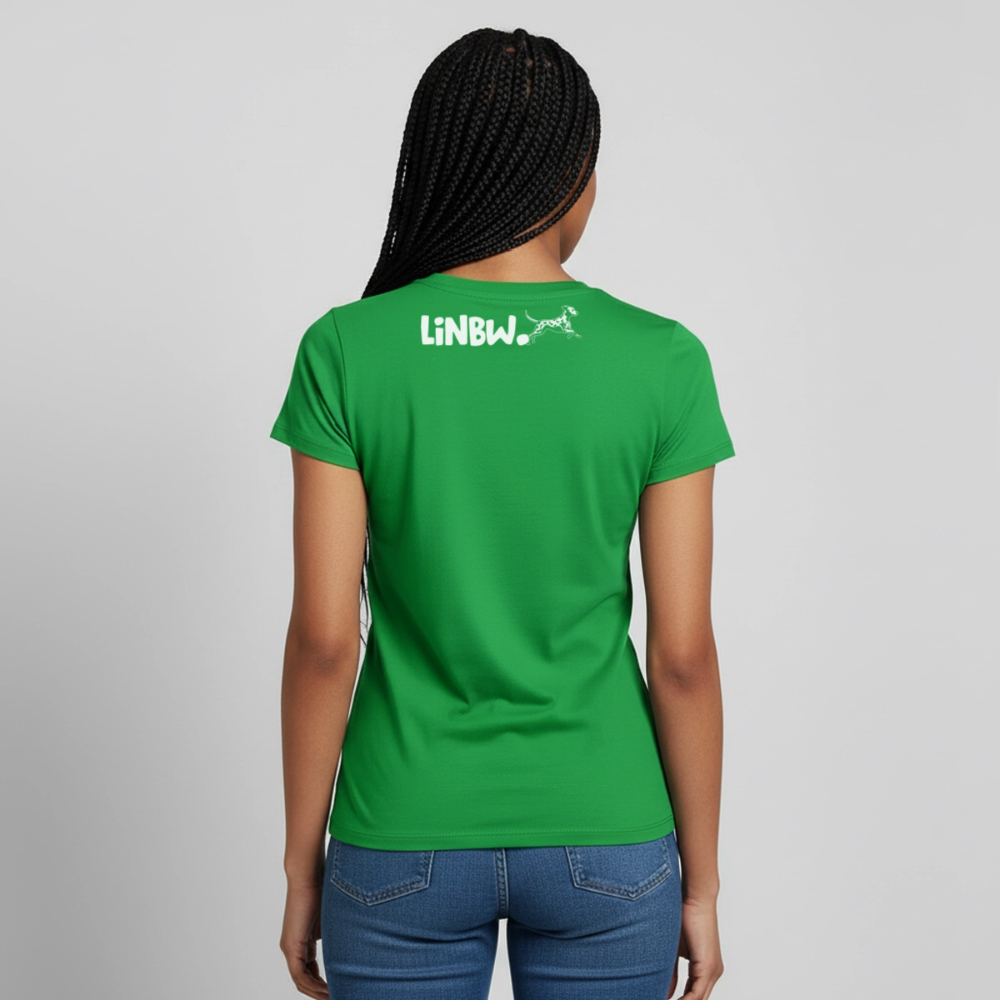Life is not just black and white T-Shirt White Edition - Kelly Green