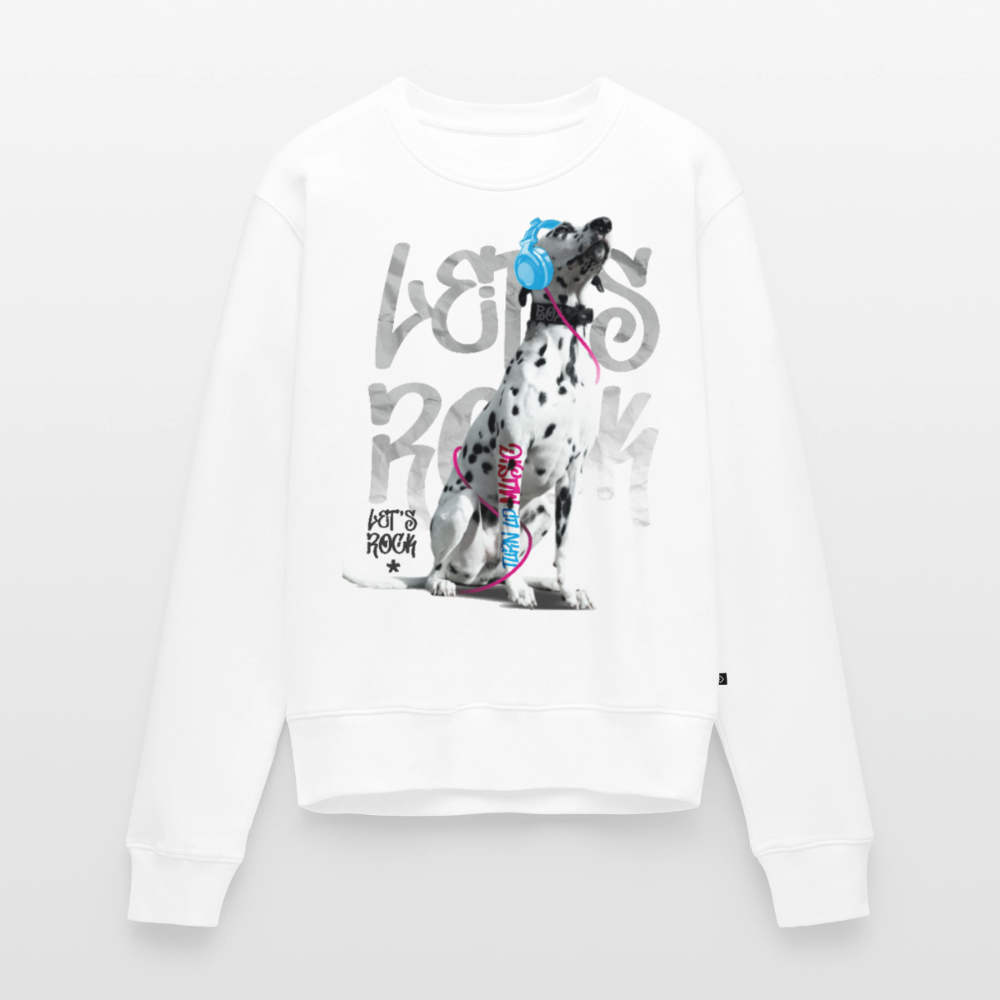 Boa's Pullover Let's Rock - Weiß