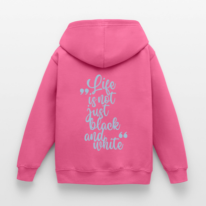 LiNBW. Crew Hoodie Life is not just black and white Edition Blue - LiNBW.