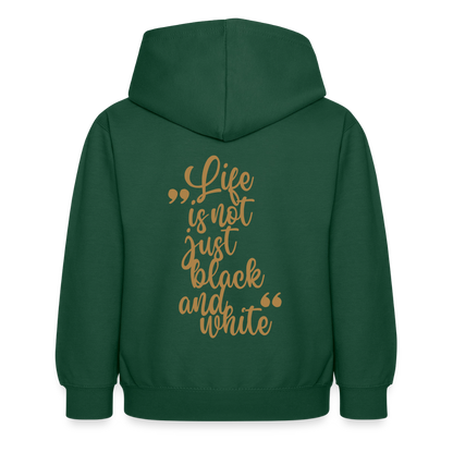 LiNBW. Crew Hoodie Life is not just black and white Edition Brown - LiNBW.