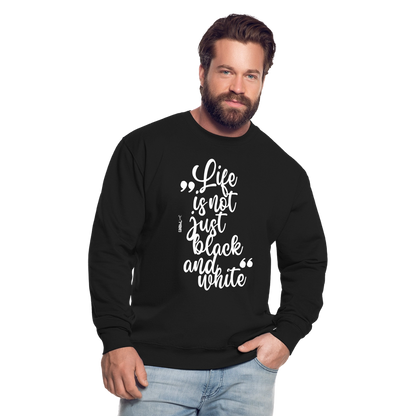 Life is not just black and white Classic Pullover White Edition - LiNBW.