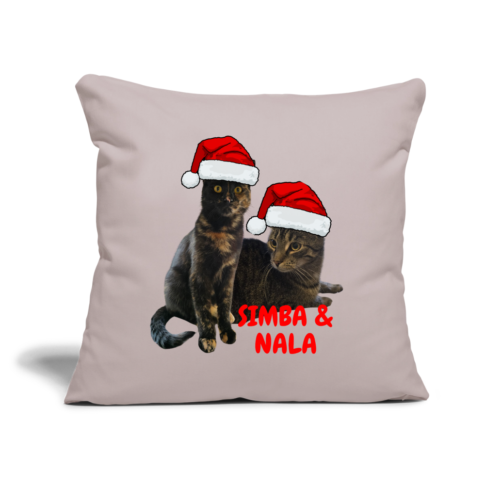 Simba´s und Nala´s Kissen Weihnachtsedition - helles Taupe
