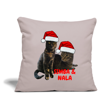 Simba´s und Nala´s Kissen Weihnachtsedition - helles Taupe