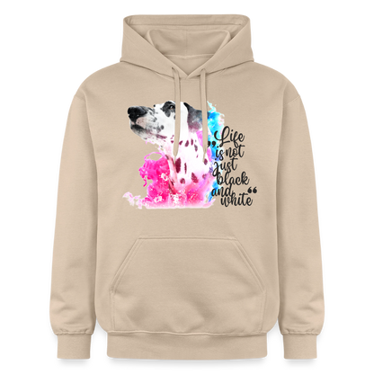 Boa's Hoodie Splash Life is not just black and white Edition Black - LiNBW.