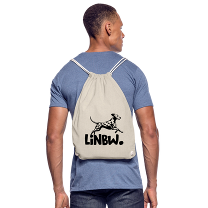 LiNBW. Turnbeutel Black Edition - Natur