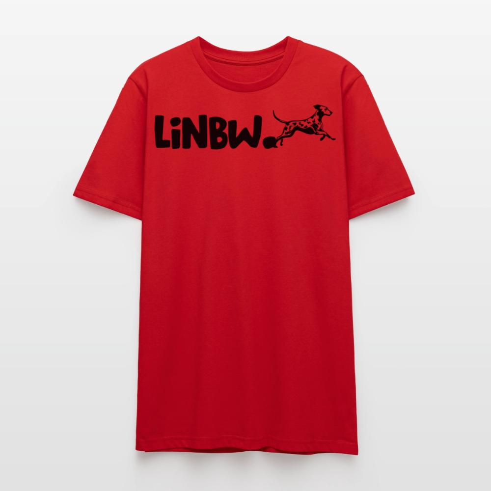 LiNBW. Unisex T-Shirt Premium Crew Black Edition Life is not just black and white - LiNBW.