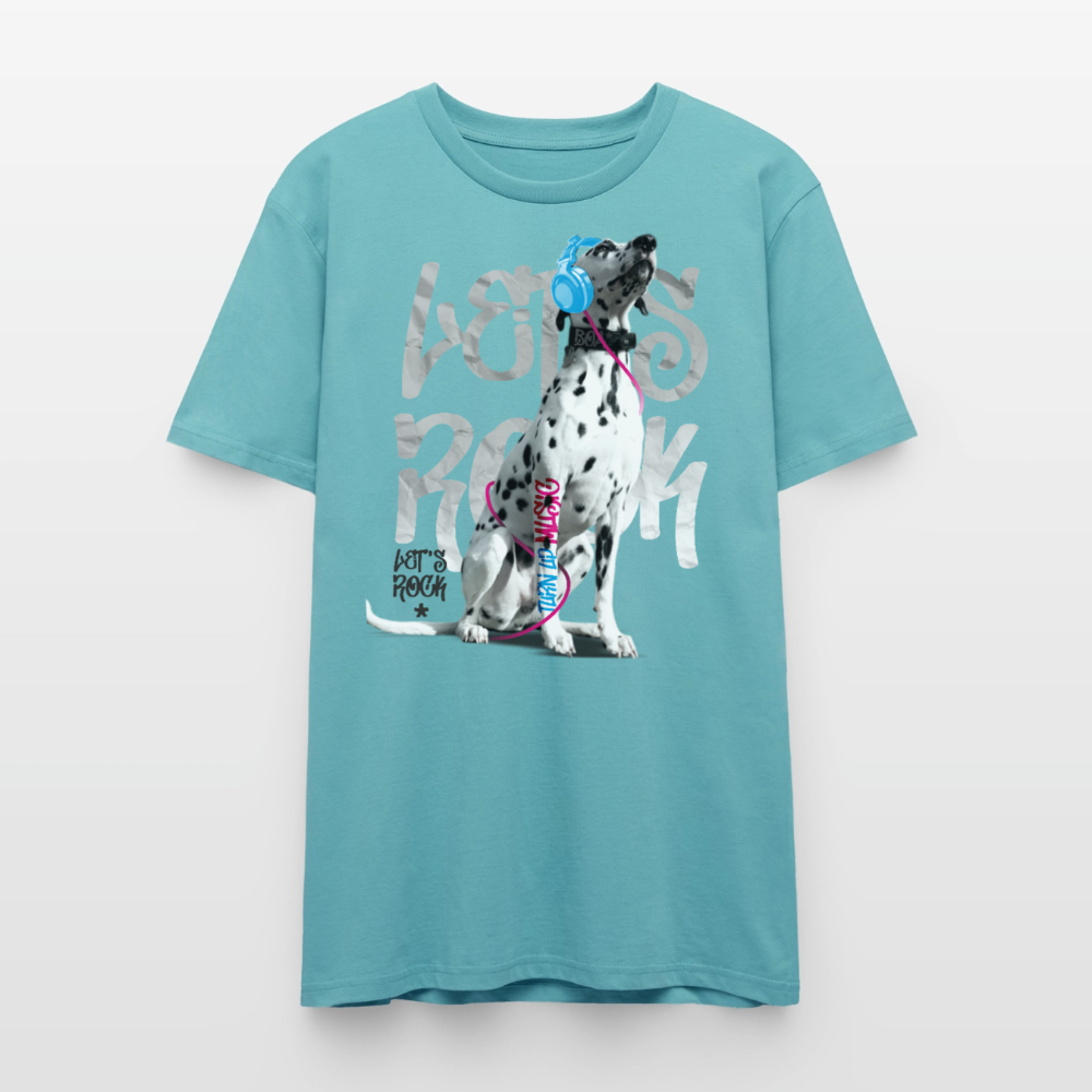 Boa Let’s Rock – Bio-Baumwollshirt - Pastelltürkis