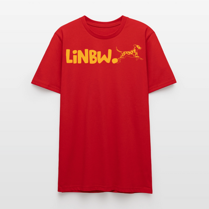 LiNBW. Unisex T-Shirt Premium Crew Yellow Edition Life is not just black and white - LiNBW.