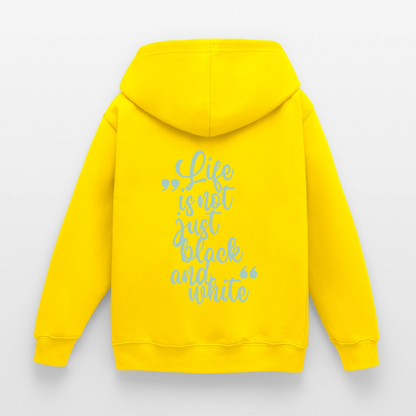 LiNBW. Crew Hoodie Life is not just black and white Edition Blue - LiNBW.