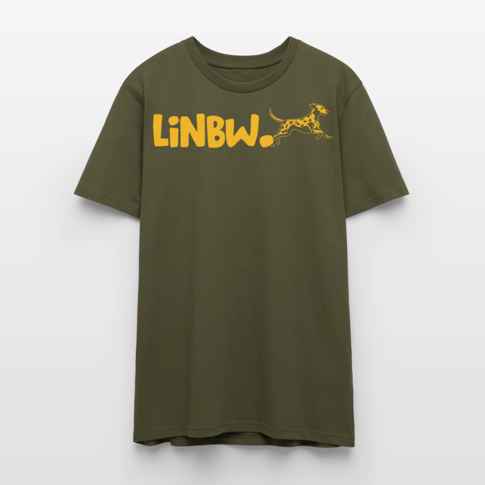 LiNBW. Unisex T-Shirt Premium Crew Yellow Edition Life is not just black and white - LiNBW.
