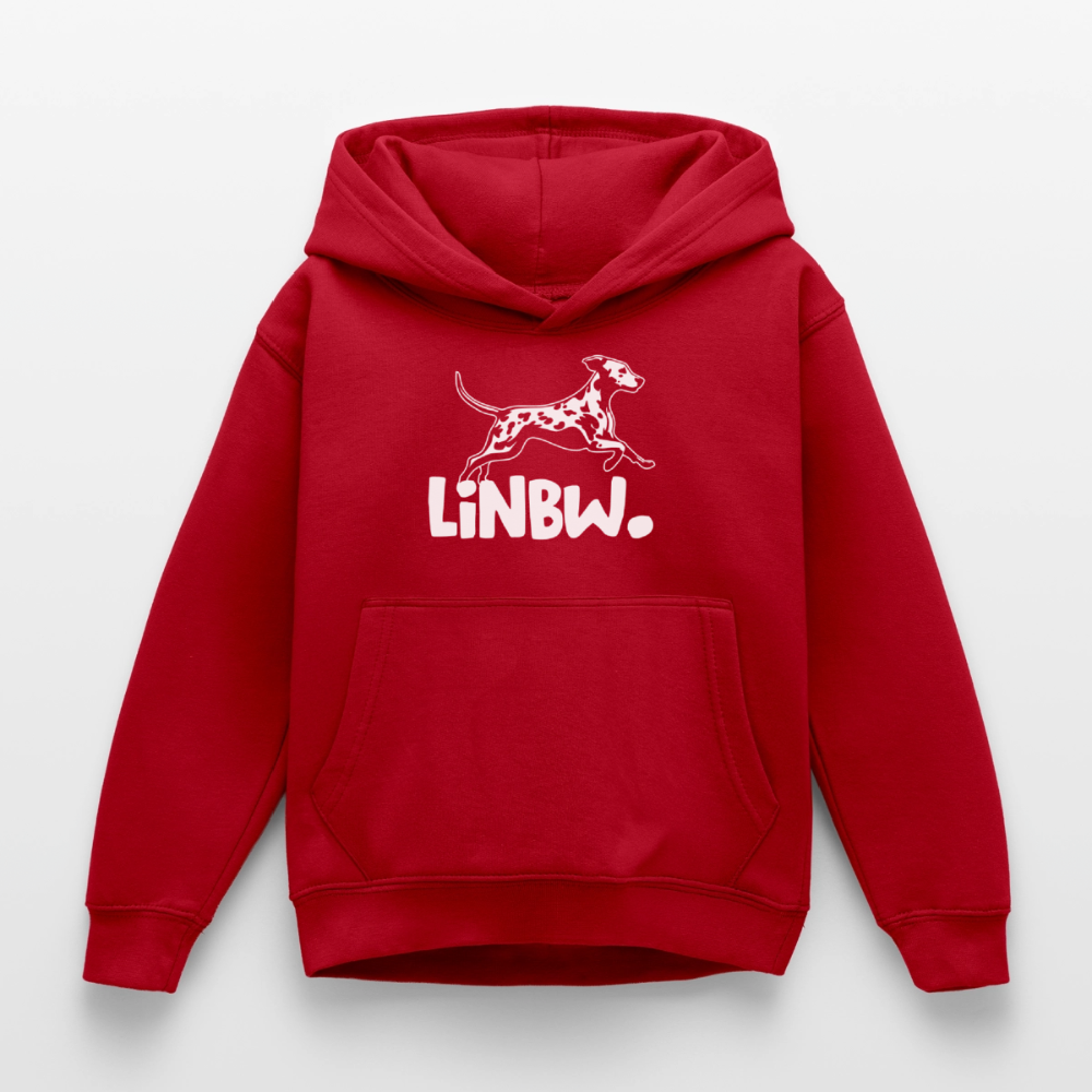 LiNBW. Hoodie White Edition - Rot