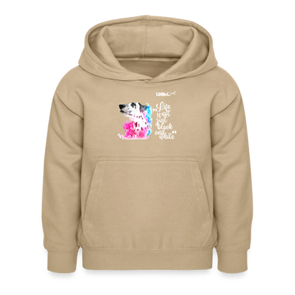 Boa's Hoodie Splash Life is not just black and white Edition White - Sand
