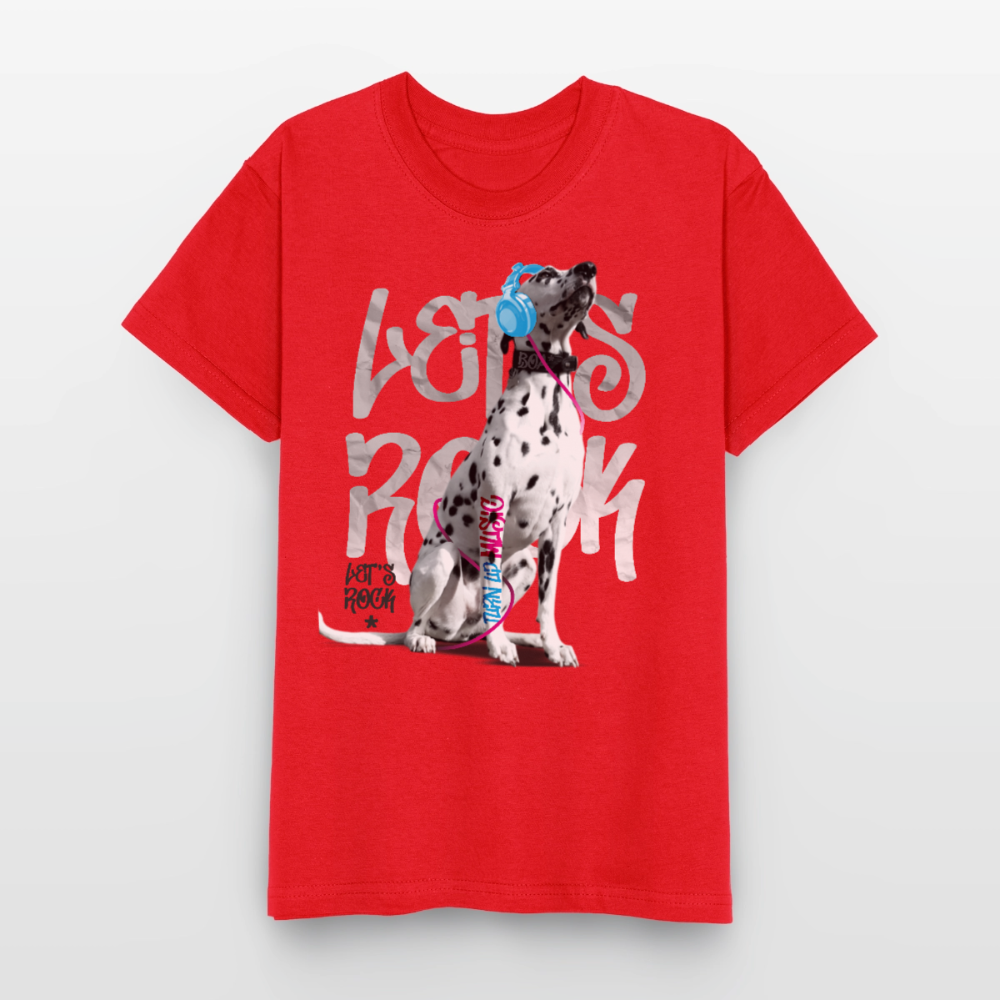 Boa's T-Shirt Let's Rock - Rot