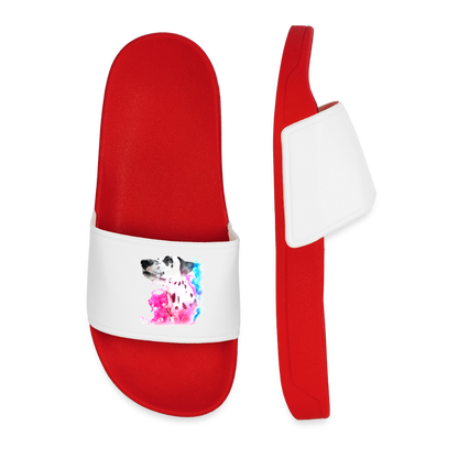 Boa´s Badelatschen für Männer Splash - Rot