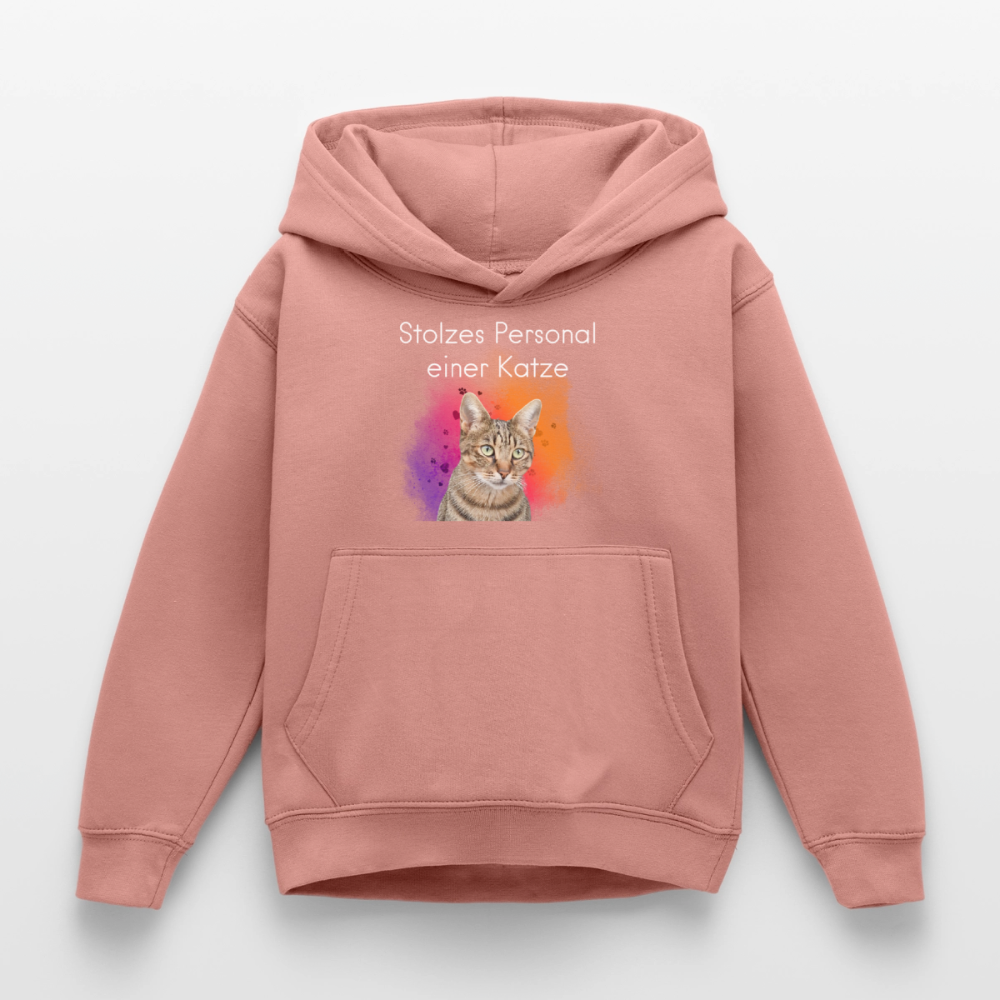 Pedro's Hoodie Stolzes Personal einer Katze White Edition - LiNBW.