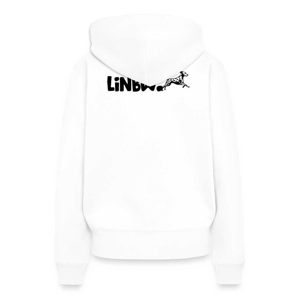 Life is not just black and white Hoodie Black Edition - Weiß