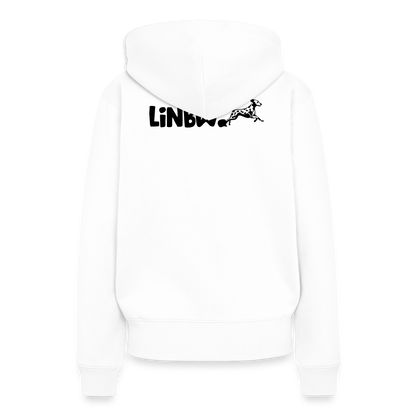 Life is not just black and white Hoodie Black Edition - Weiß