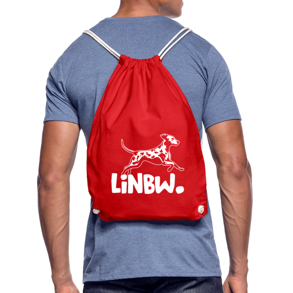 LiNBW. Turnbeutel White Edition - Rot