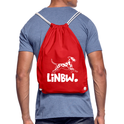 LiNBW. Turnbeutel White Edition - Rot