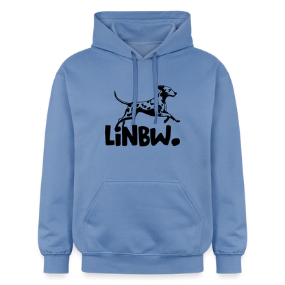 LiNBW. Hoodie Black Edition - Carolina Blue