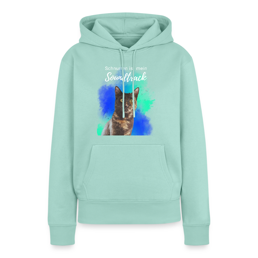 Nala's Hoodie Schnurren ist mein Soundtrack White Edition - Mint 