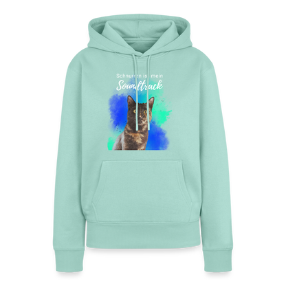 Nala's Hoodie Schnurren ist mein Soundtrack White Edition - Mint 