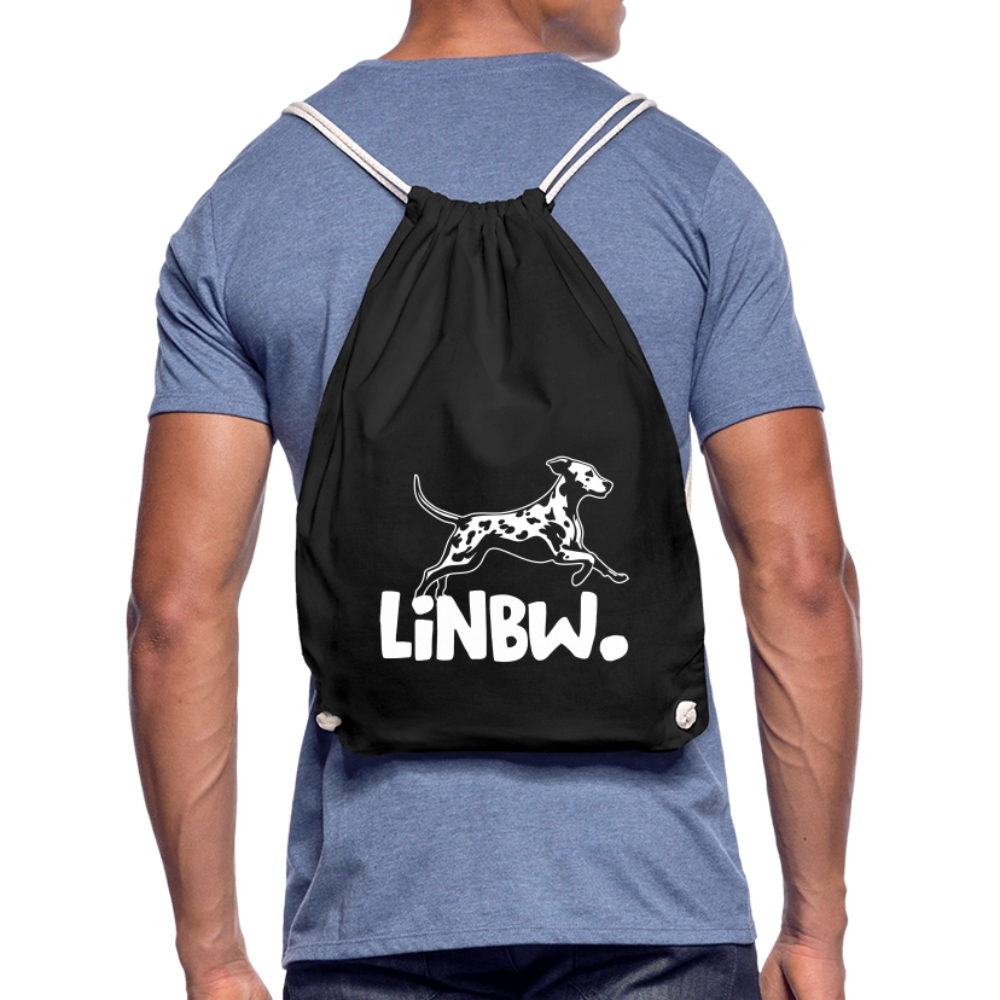 LiNBW. Turnbeutel White Edition - Schwarz