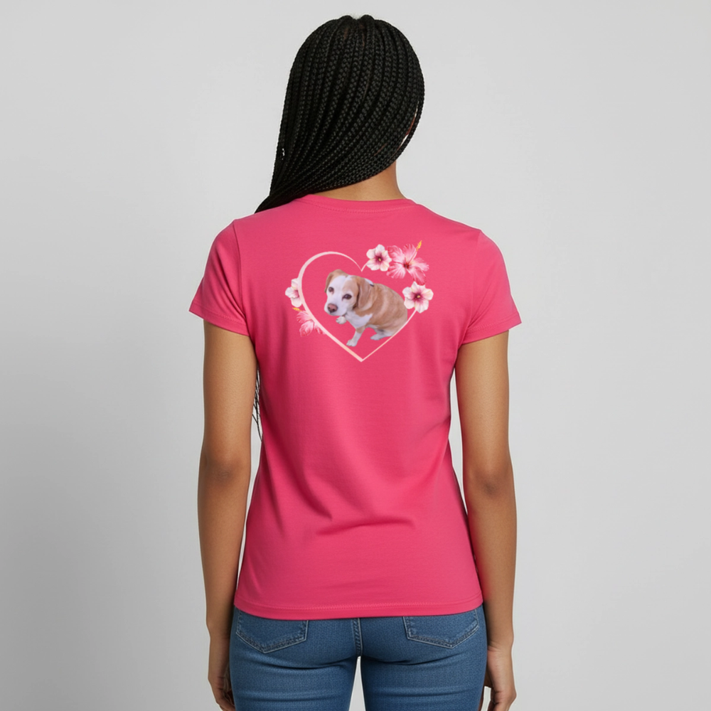 Luna's T-Shirt DOG MOM - LiNBW.