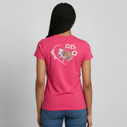 Luna's T-Shirt DOG MOM - LiNBW.