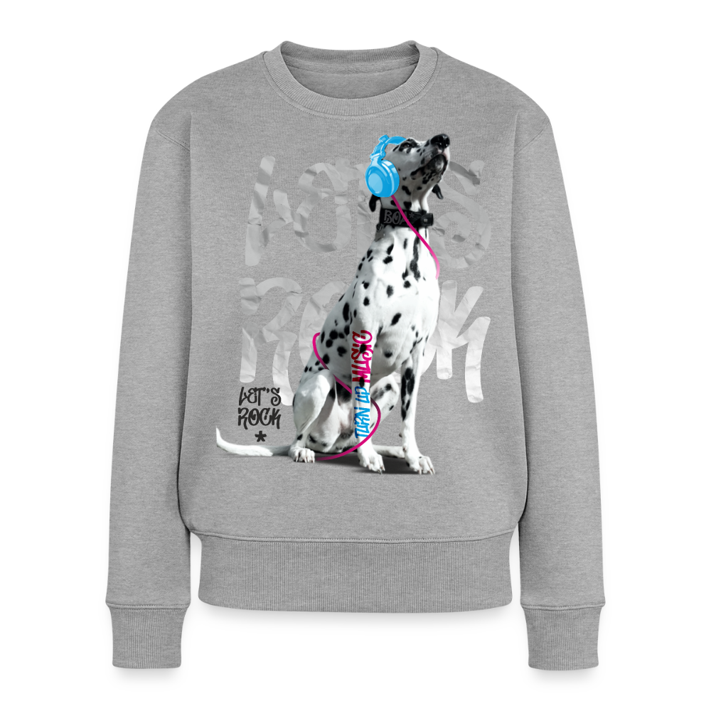 Boa's Pullover Let's Rock - Grau meliert