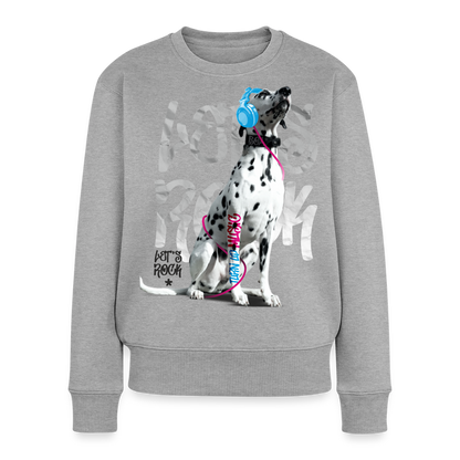 Boa's Pullover Let's Rock - Grau meliert