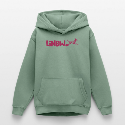 LiNBW. Crew Hoodie Life is not just black and white Edition Pink - LiNBW.