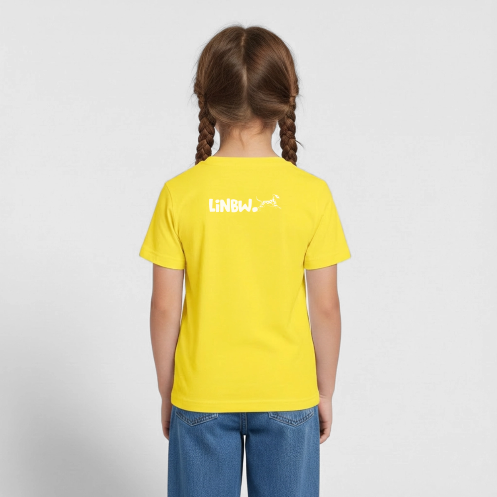 Life is not just black and white T-Shirt White Edition - Gelb