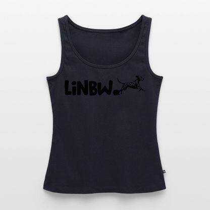 LiNBW. Tank Top Premium Black Edition Life is not just black and white - Navy