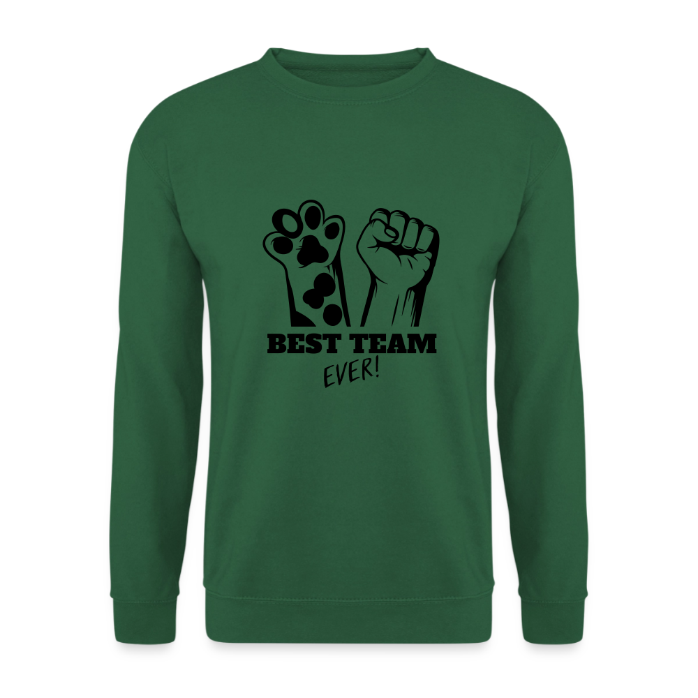 Best Team Ever Classic Pullover Black Edition - Grün