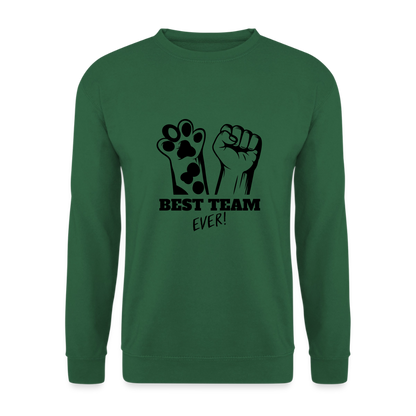 Best Team Ever Classic Pullover Black Edition - Grün