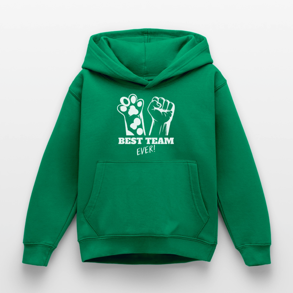 Best Team Ever  Hoodie White Edition - Kelly Green