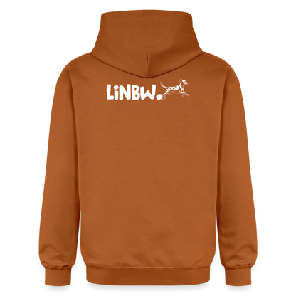 Life is not just black and white Hoodie White Edition - Athletic Orange