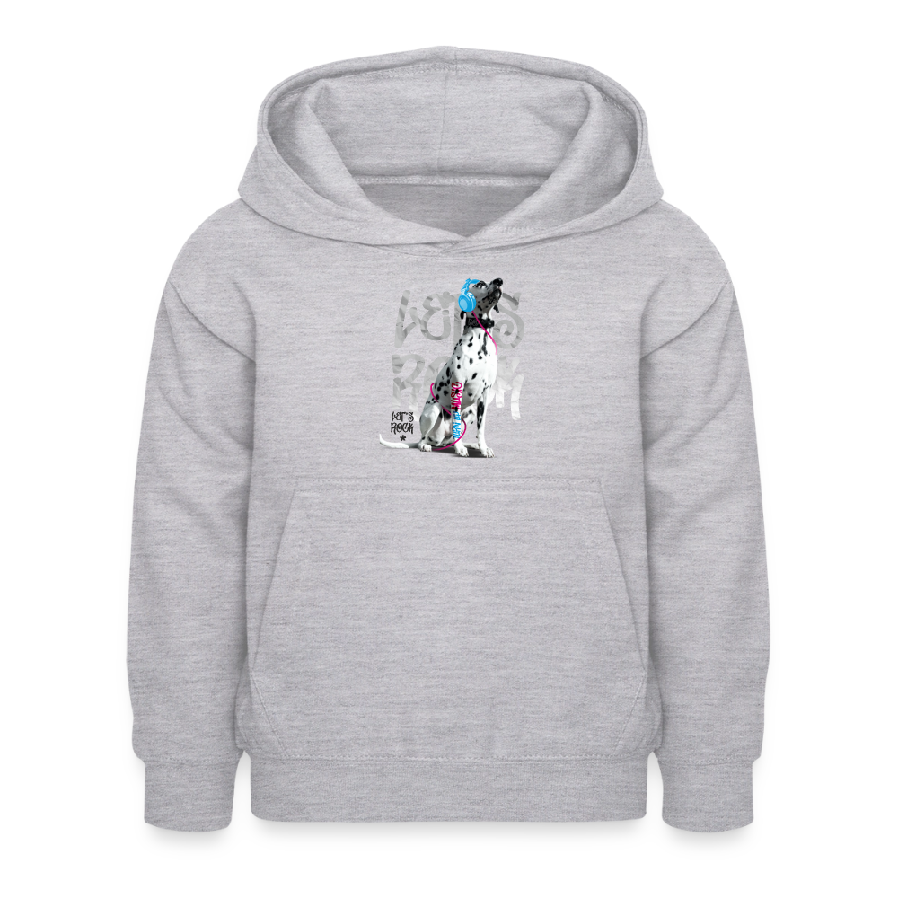 Boa's Hoodie Let's Rock - Hellgrau meliert