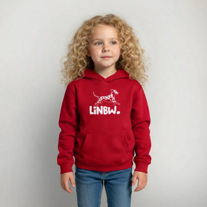 LiNBW. Hoodie White Edition - Rot