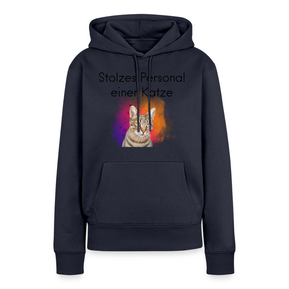 Pedro's Hoodie Stolzes Personal einer Katze Black Edition - Navy