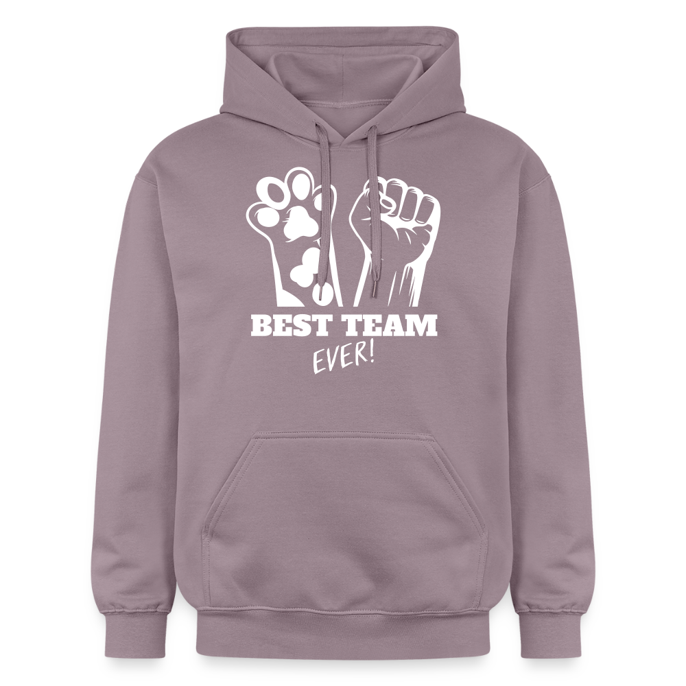 Best Team Ever Hoodie White Edition - Lilagrau 
