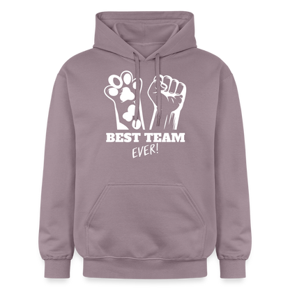 Best Team Ever Hoodie White Edition - Lilagrau 