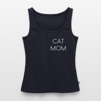 Pedro´s Tank Top Premium Stolzes Personal einer Katze CAT MOM Black Edition - Navy