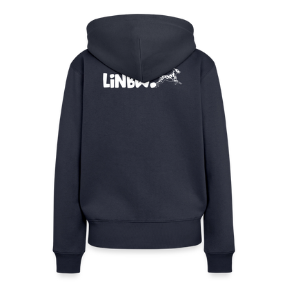 Life is not just black and white Hoodie White Edition - Navy